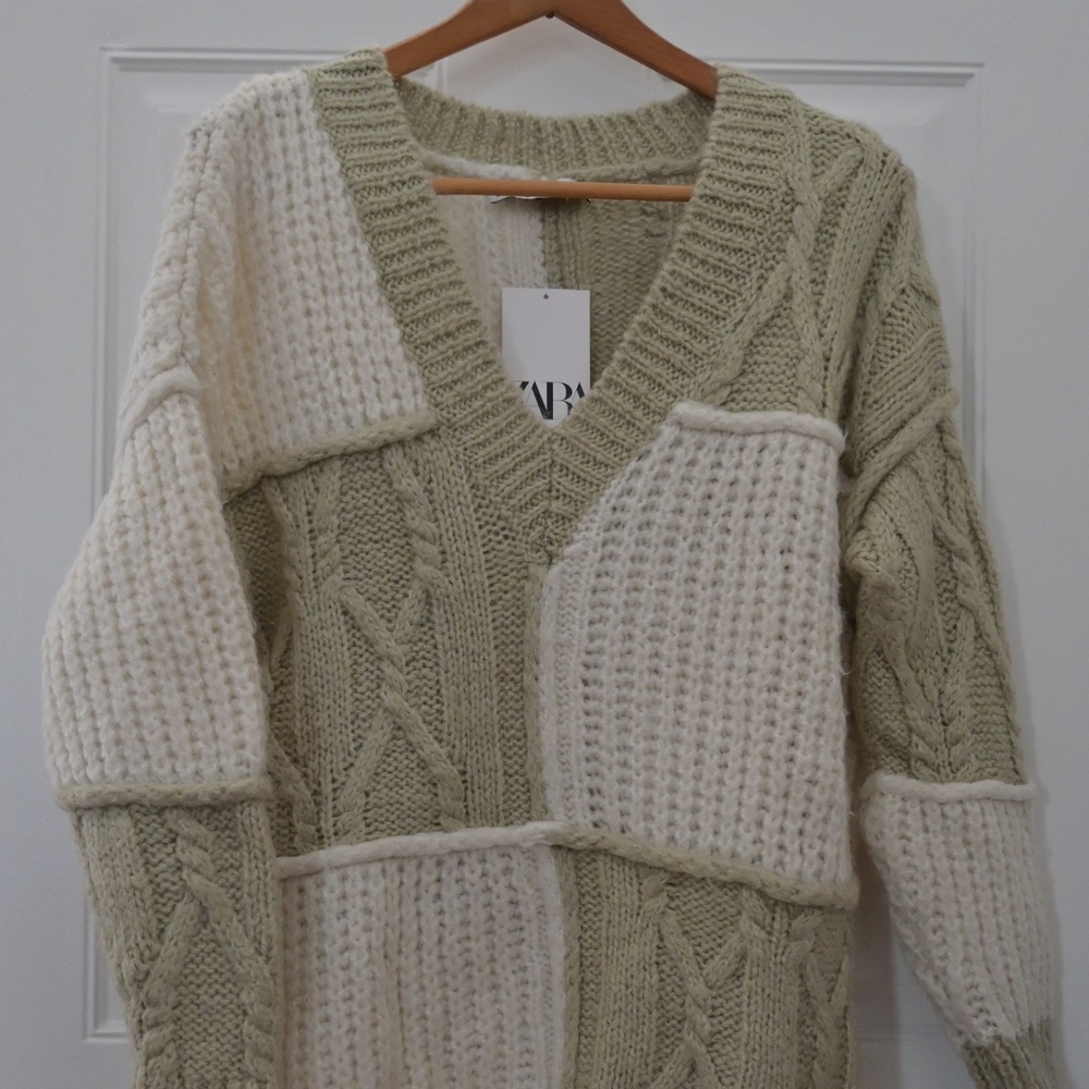 Zara Patchwork Sweater